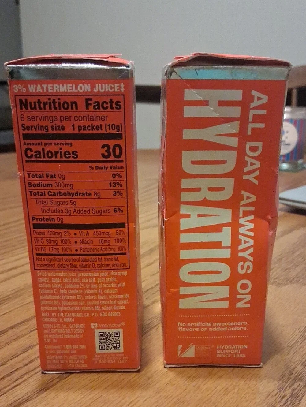 Gatorade Hydration Booster Strawberry Watermelon  2-Pack